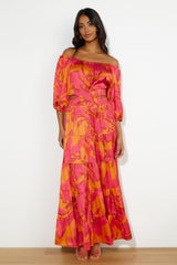 Her Time To Shine Maxi Dress Pink