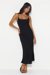 Proud Eyes Maxi Dress Black
