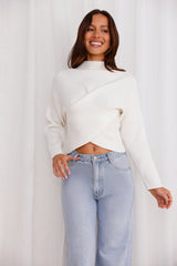 Winter Sun Sweater Top Cream