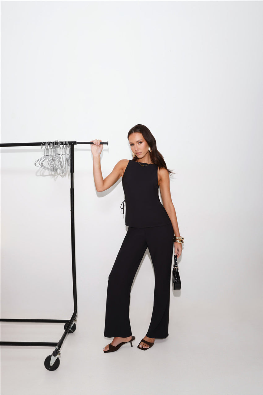 Tailor Theory Top Black