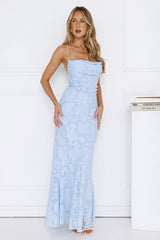 Bridge To Wonderland Maxi Dress Blue