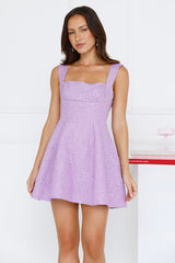 Madison Mini Dress Lilac