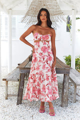 Lighter Than Air Maxi Dress Red
