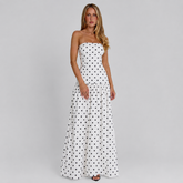 Giana Polka Maxi Dress