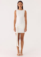 Everly Mini Dress White