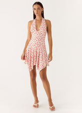 Khrysta Mini Dress Pink