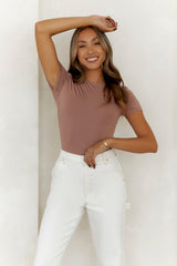 BASE Core Contour Bodysuit Mocha