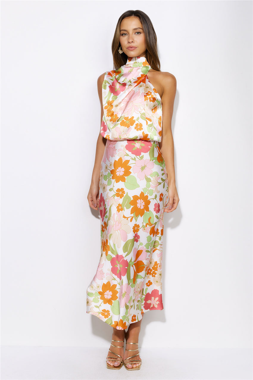 Magical Vibes Maxi Dress Floral